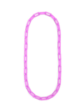Alice Link Necklace lavender resin cable long necklace womens boutique jincy's