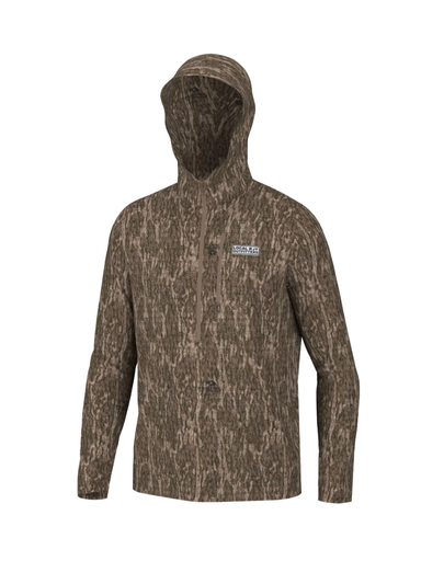 Local Boy Harvest Waffle Half Zip Hoodie Bottomland mens outerwear tripp