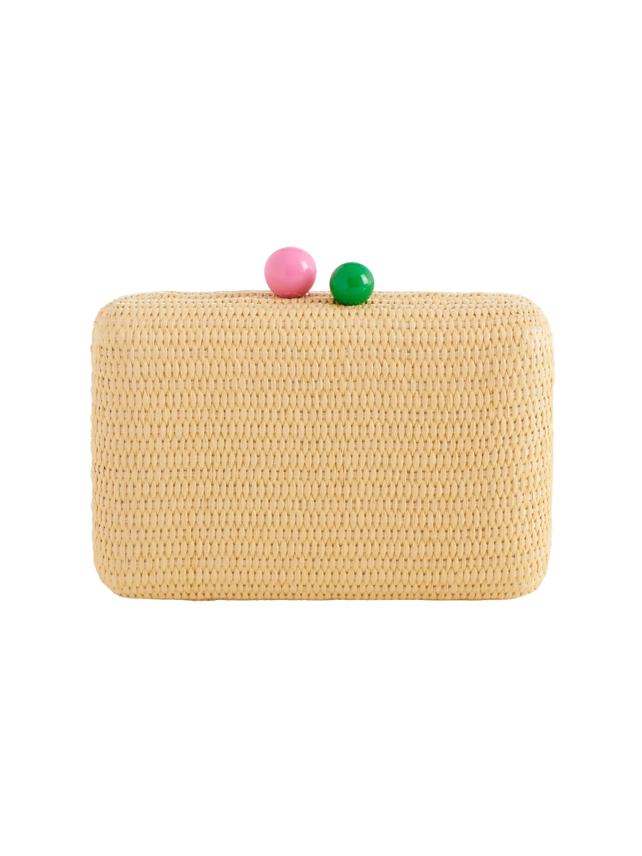 Shiraleah June Minaudiere Natural Clutch Women's Accessory Boutique Jincy's 