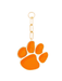 Michelle McDowell Bag Charm Clemson Paw orange gameday womens boutique jincy's