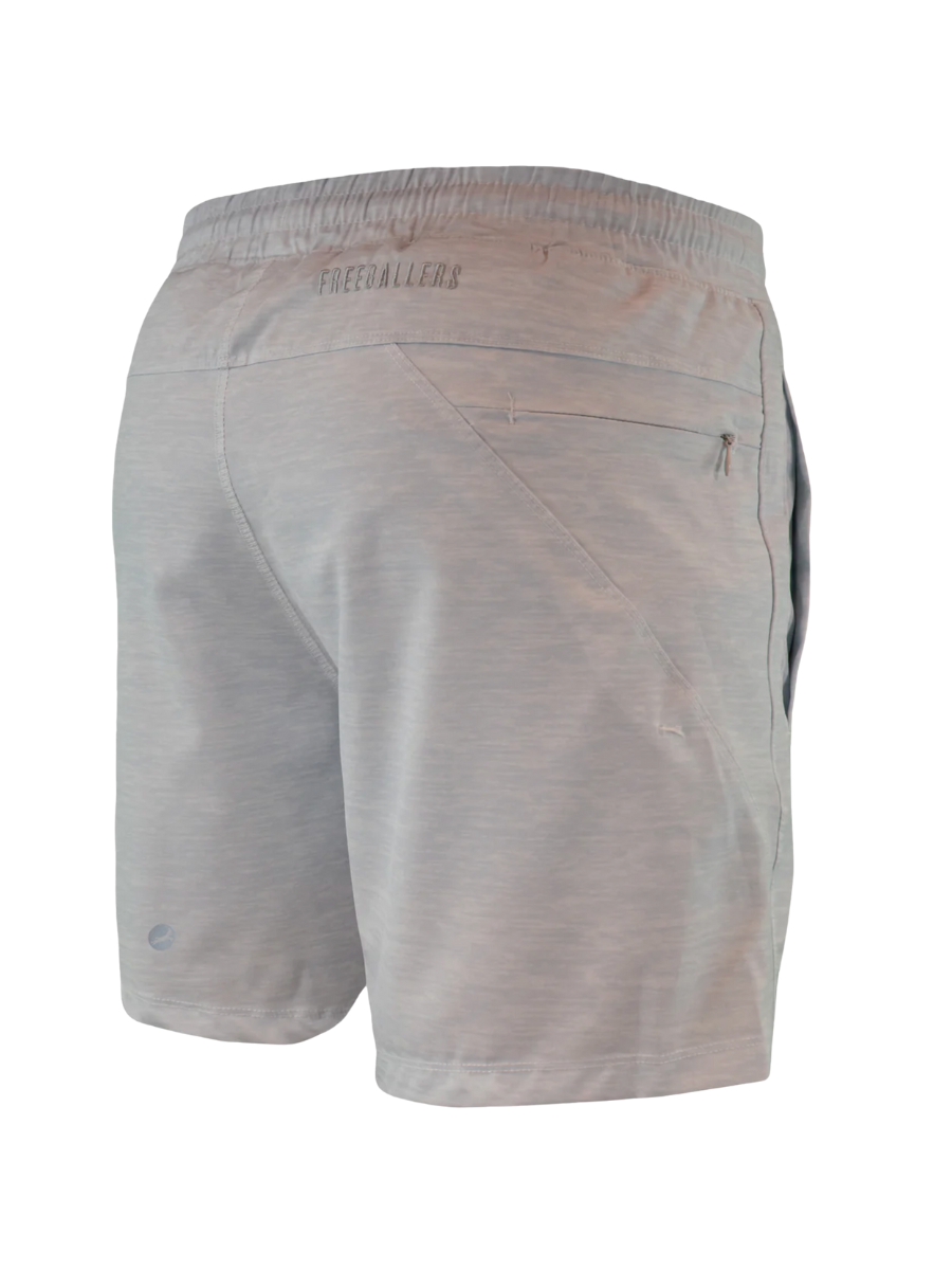 Freeballers Sports Shorts - Grey Heather