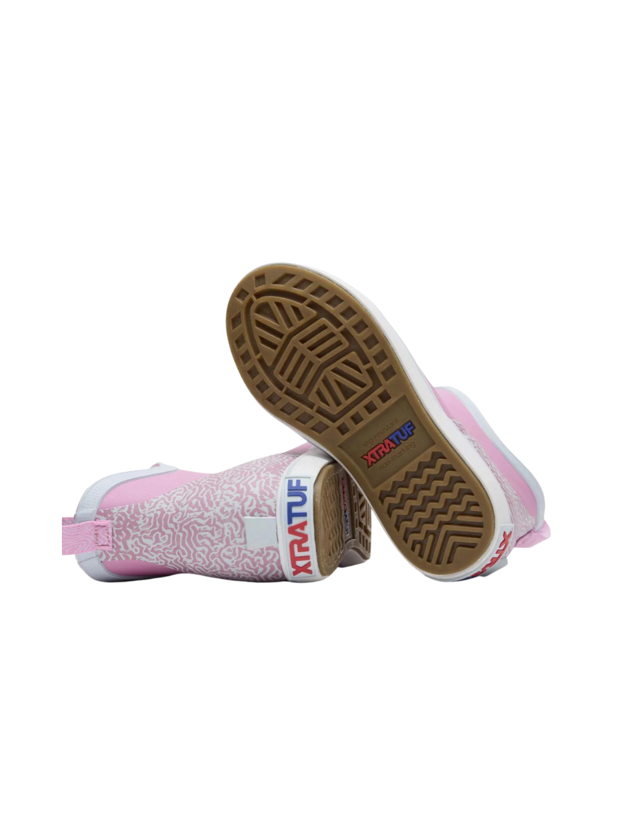 XTRATUF | Orchid - YOUTH Fleece Lined Ankle Deck Boot
