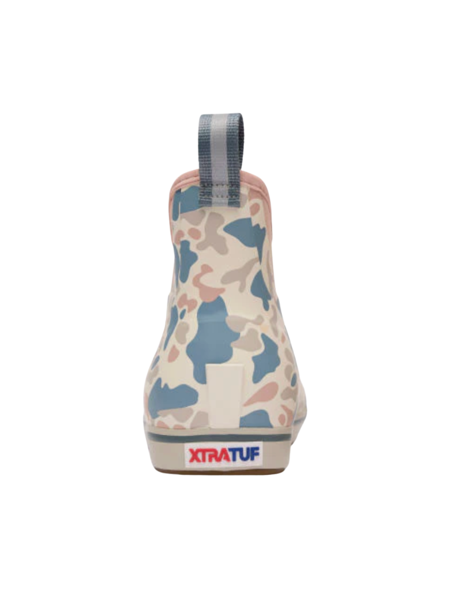 XTRATUF Ivory Duck Camo Women's Ankle Deck Boot 