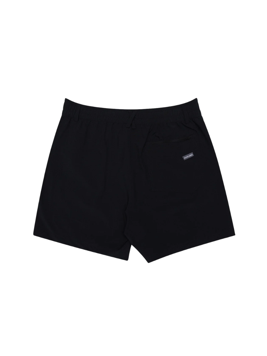 BURLEBO Everyday Shorts Matte Black Retro Duck Camo Pocket moisture wicking mens gift tripp