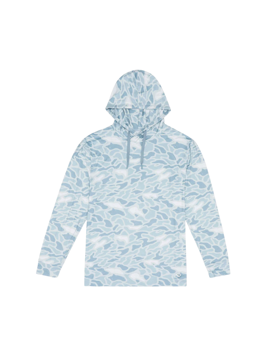 BURLEBO | Performance Hoodie - Seaside Camo