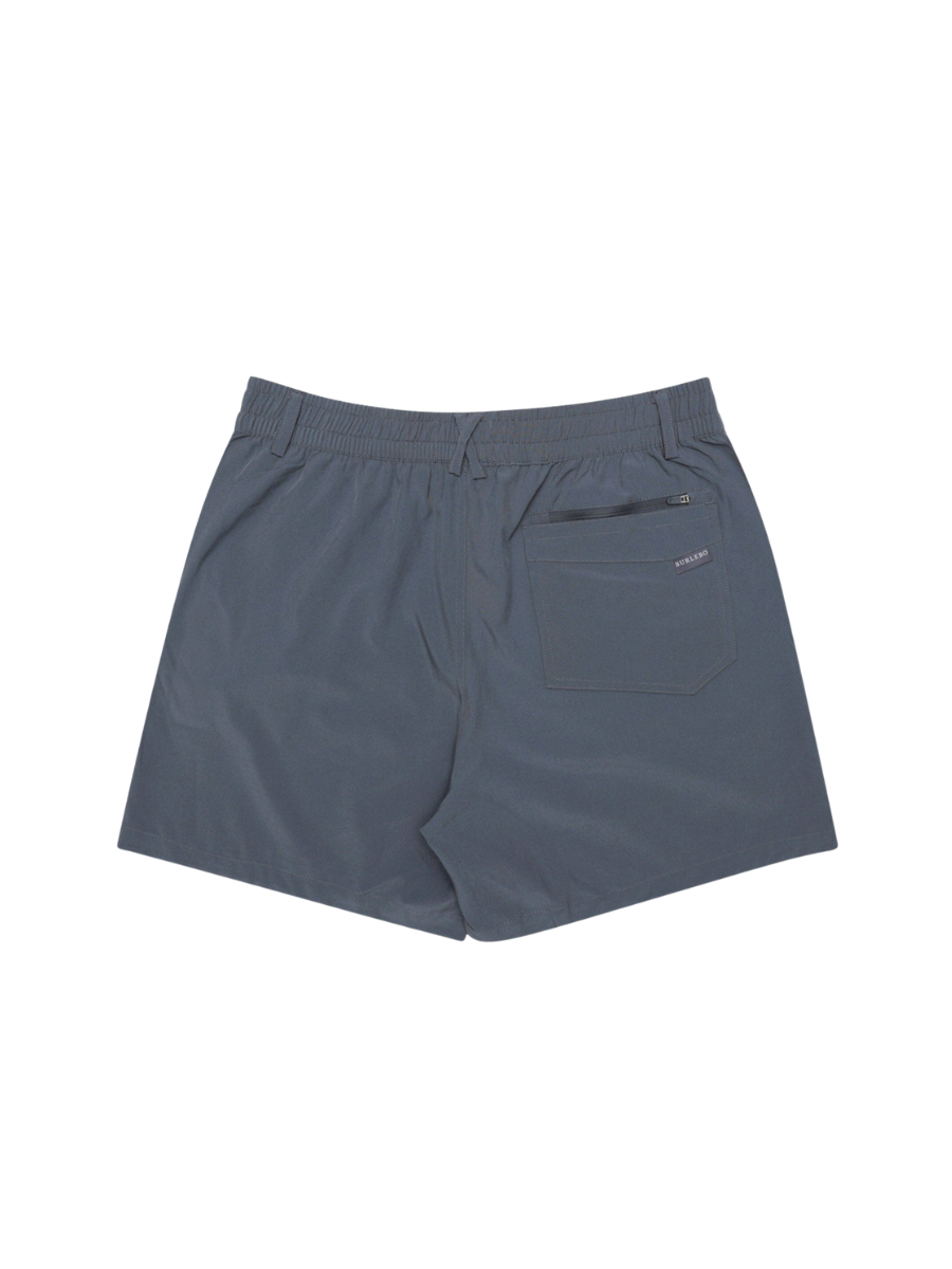 BURLEBO Everyday Shorts River Rock Grey Classic Deer Camo Pocket moisture wicking men gift jincy's tripp