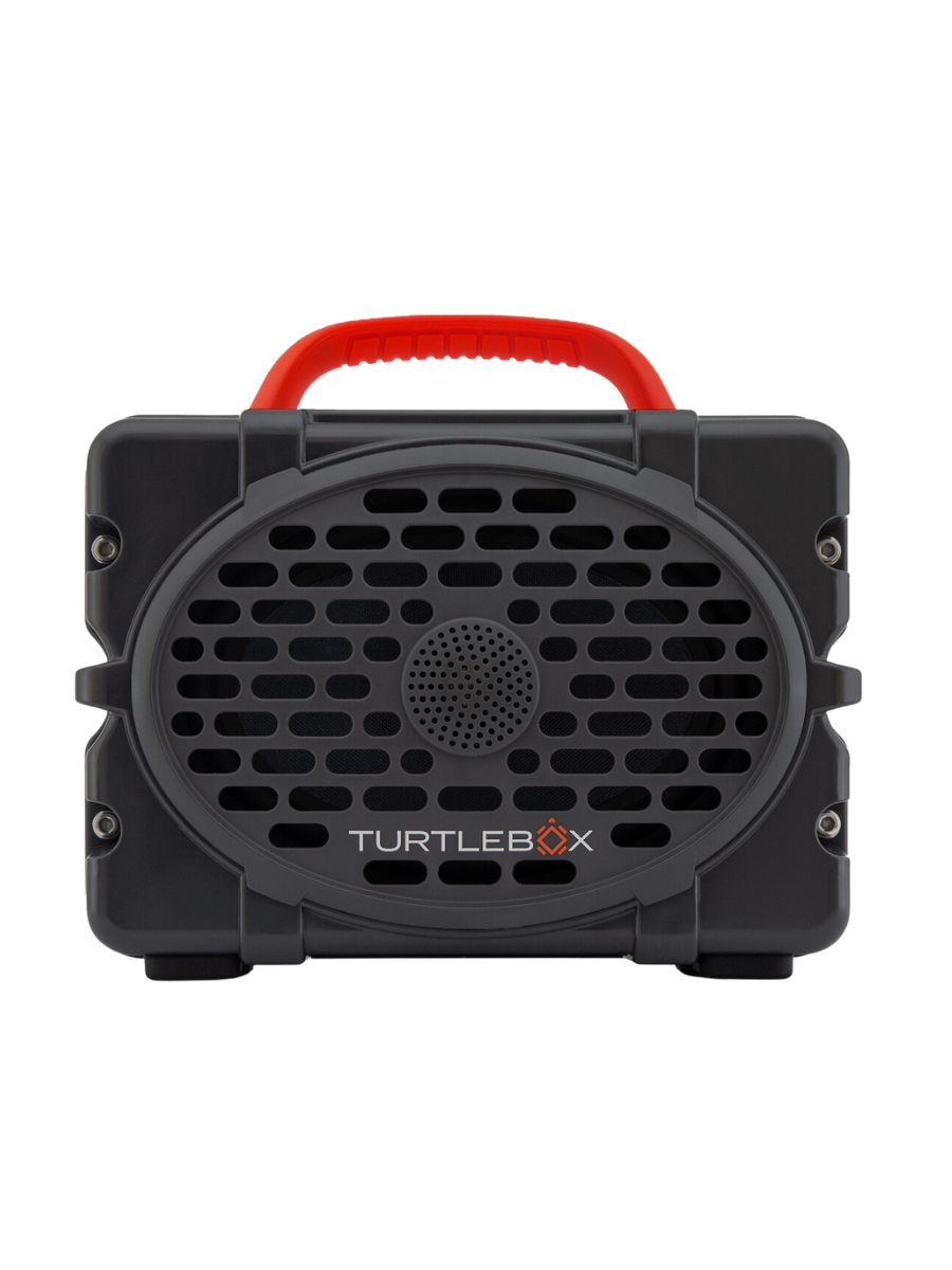 Turtlebox | Grey/Red Portable Speaker