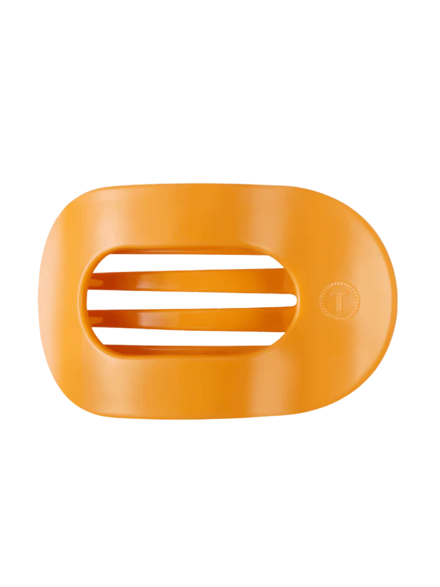 TELETIES | Flat Round Clip - Large - Mango For It!