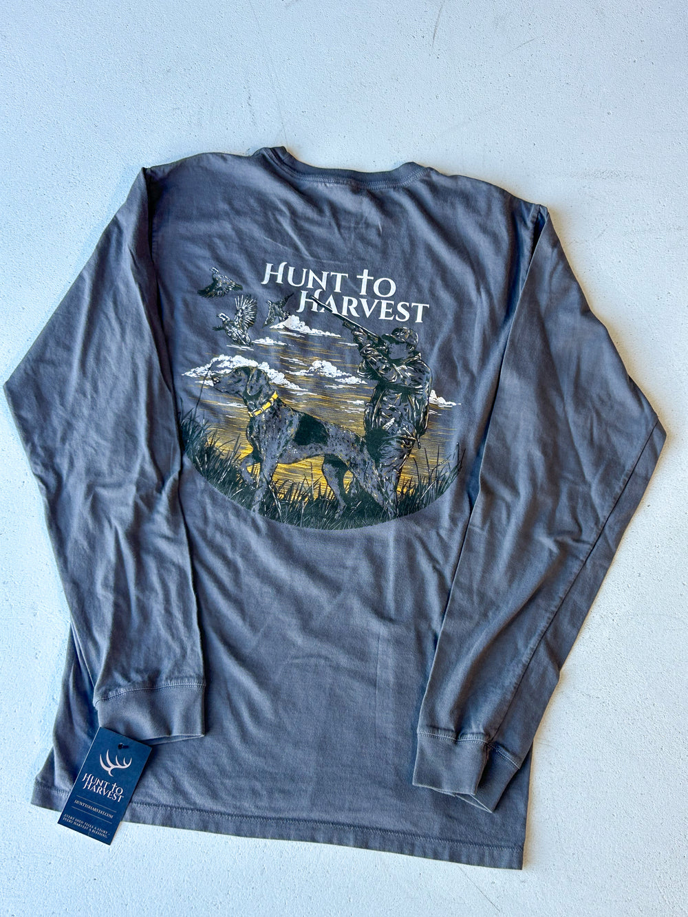 Hunt To Harvest | LS On Point Tee