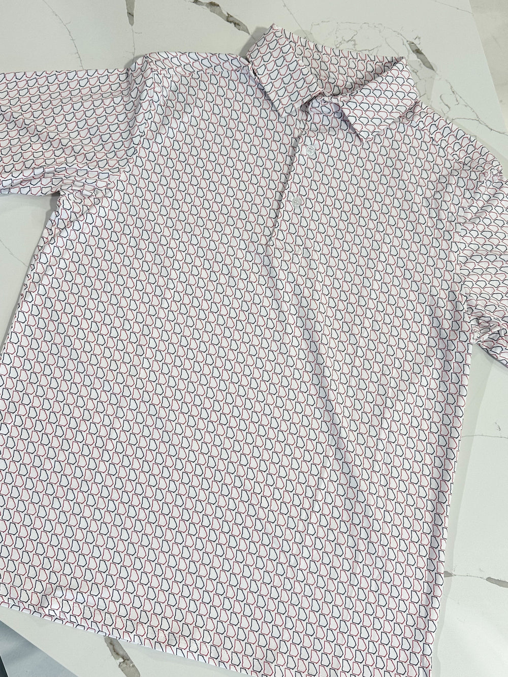 Multi GA Polo - Red & Black