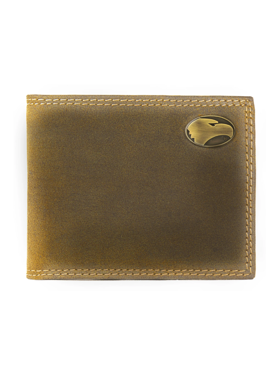 Zep-Pro | Vintage Tan Leather BiFold Wallet - 8 Styles