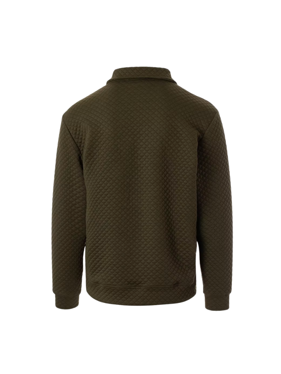 Roost | Drake 1/4 Zip Pullover - Green