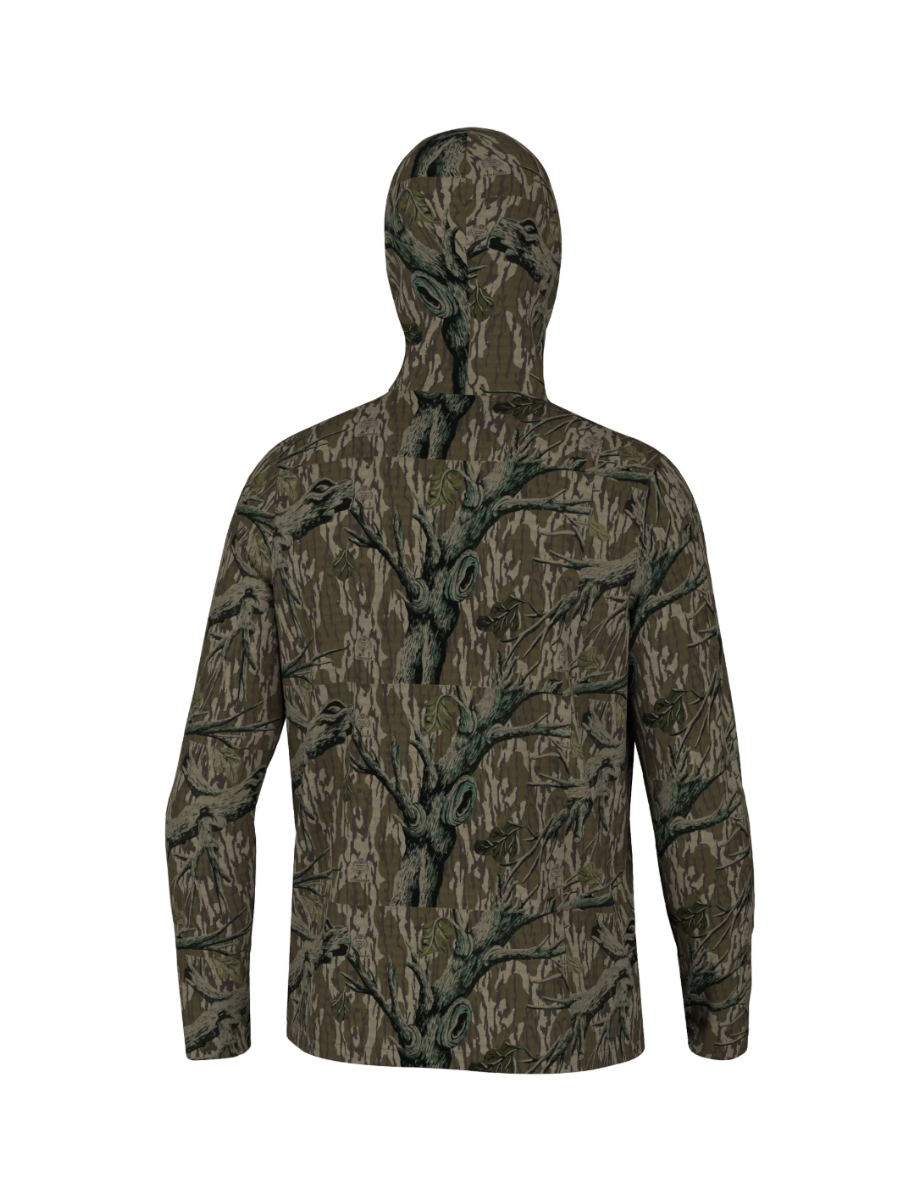 Local Boy Harvest Waffle Half Zip Hoodie tree stand mens outerwear tripp