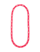 Alice Link Necklace neon pink resin cable long necklace womens boutique jincy's