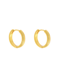 Golden Grace Hoop Earrings