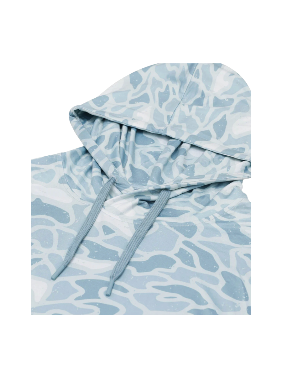 BURLEBO | Performance Hoodie - Seaside Camo