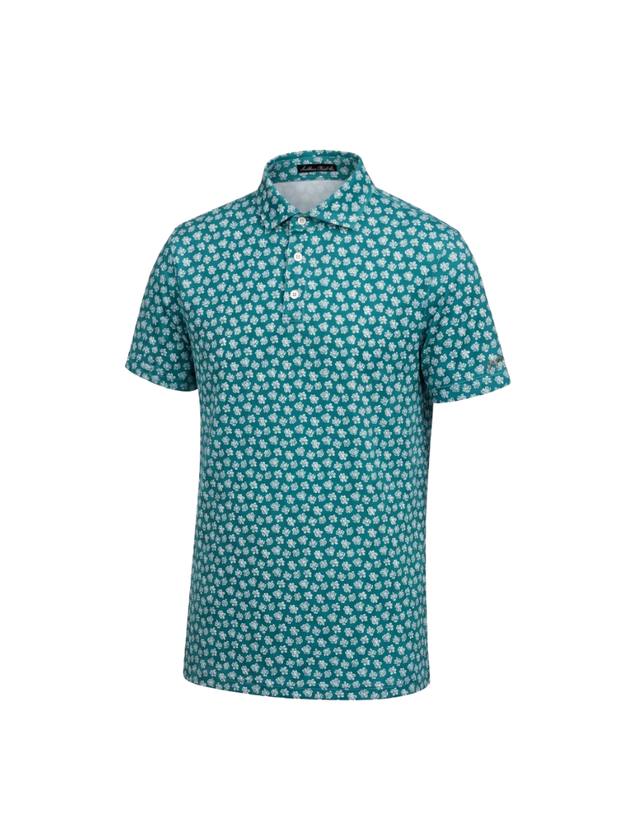 Southern Point Co | Magnolia Performance Polo - Blue Wing Teal