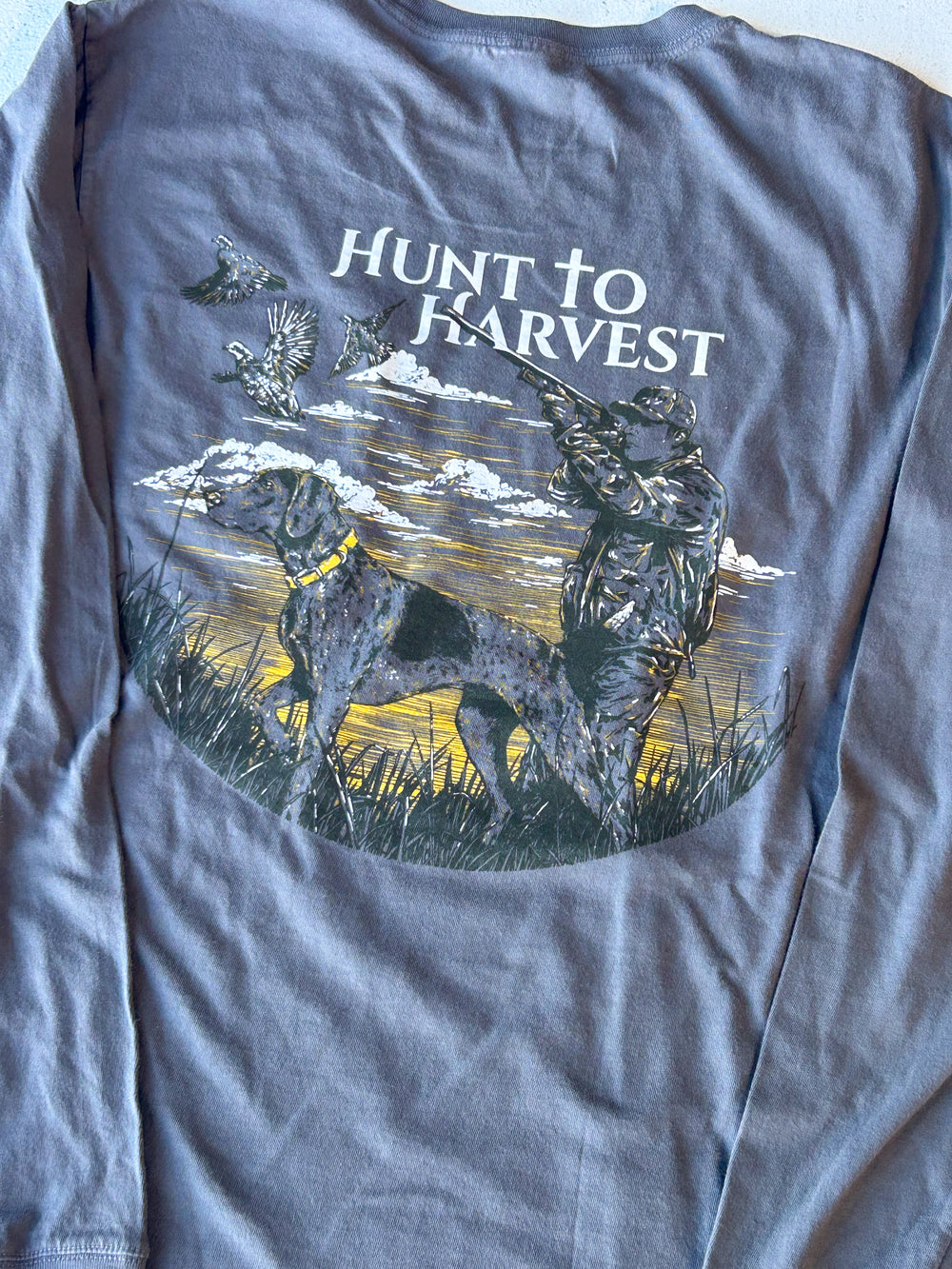 Hunt To Harvest | LS On Point Tee