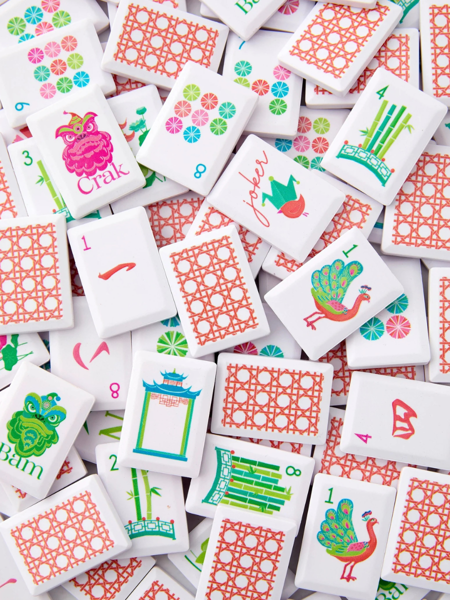 OH MY MAHJONG | Sunburst Debutante Tile Set
