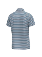 Southern Point Co | Charles 4 Button Polo - Mountain Spring Stripe