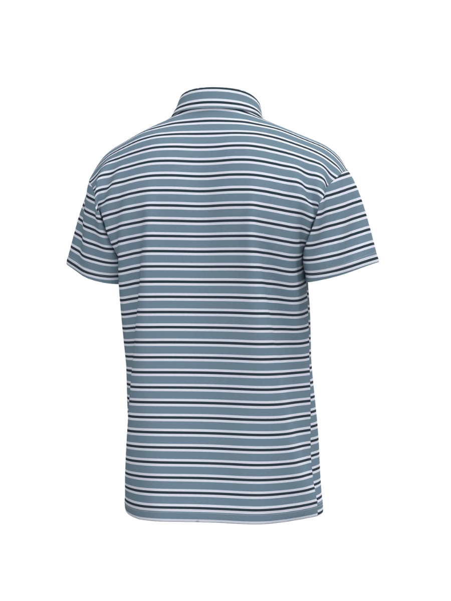 Southern Point Co | Charles 4 Button Polo - Mountain Spring Stripe