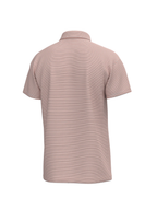 Southern Point Co | Charles 4 Button Polo - Peach Stripe