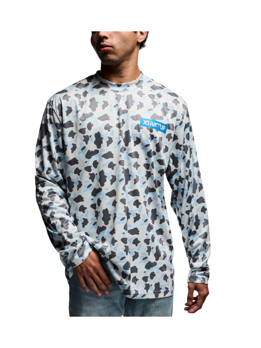 XTRATUF | Men's Long Sleeve Shirt - Blue Camo