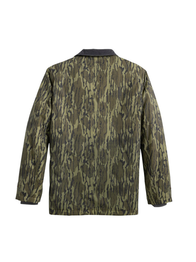 Heybo Timber Waxed Jacket Mossy Oak camo mens tripp
