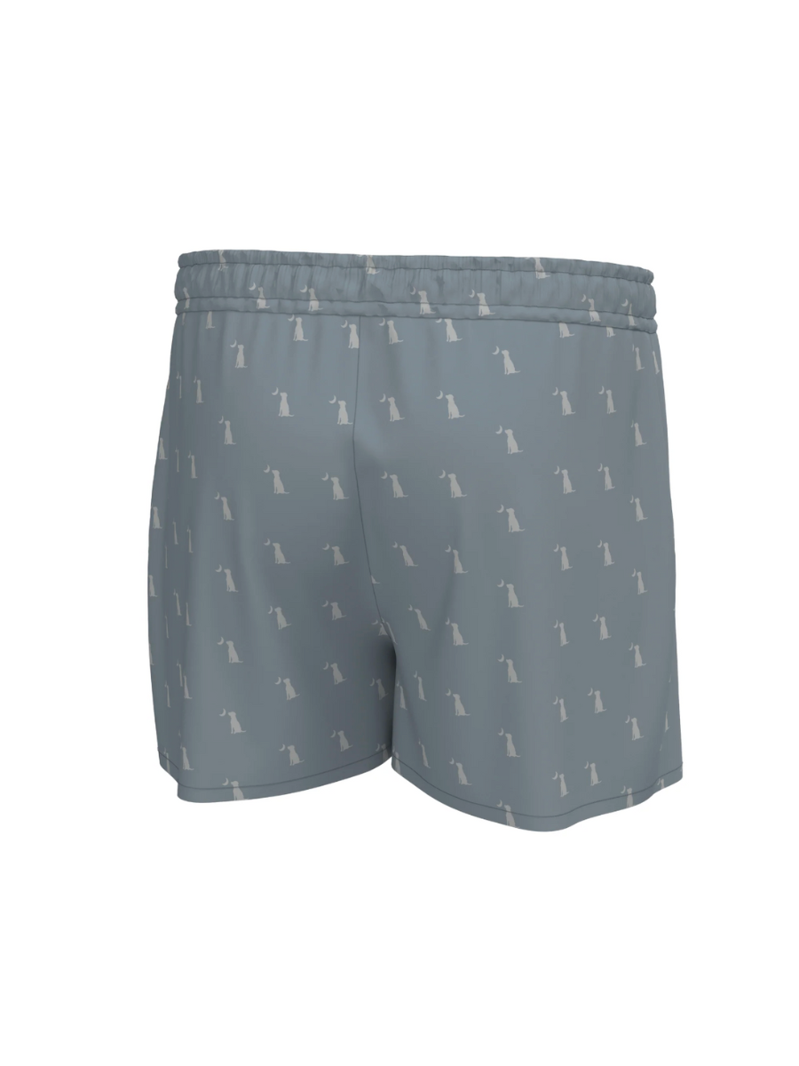 Local Boy Boxer Shorts Slate Dog & Moon mens tripp