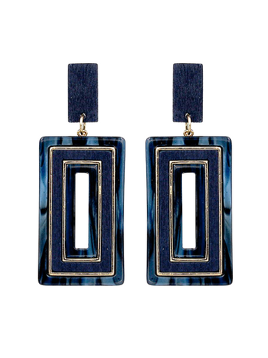 womens earrings accessory gift jincy's navy