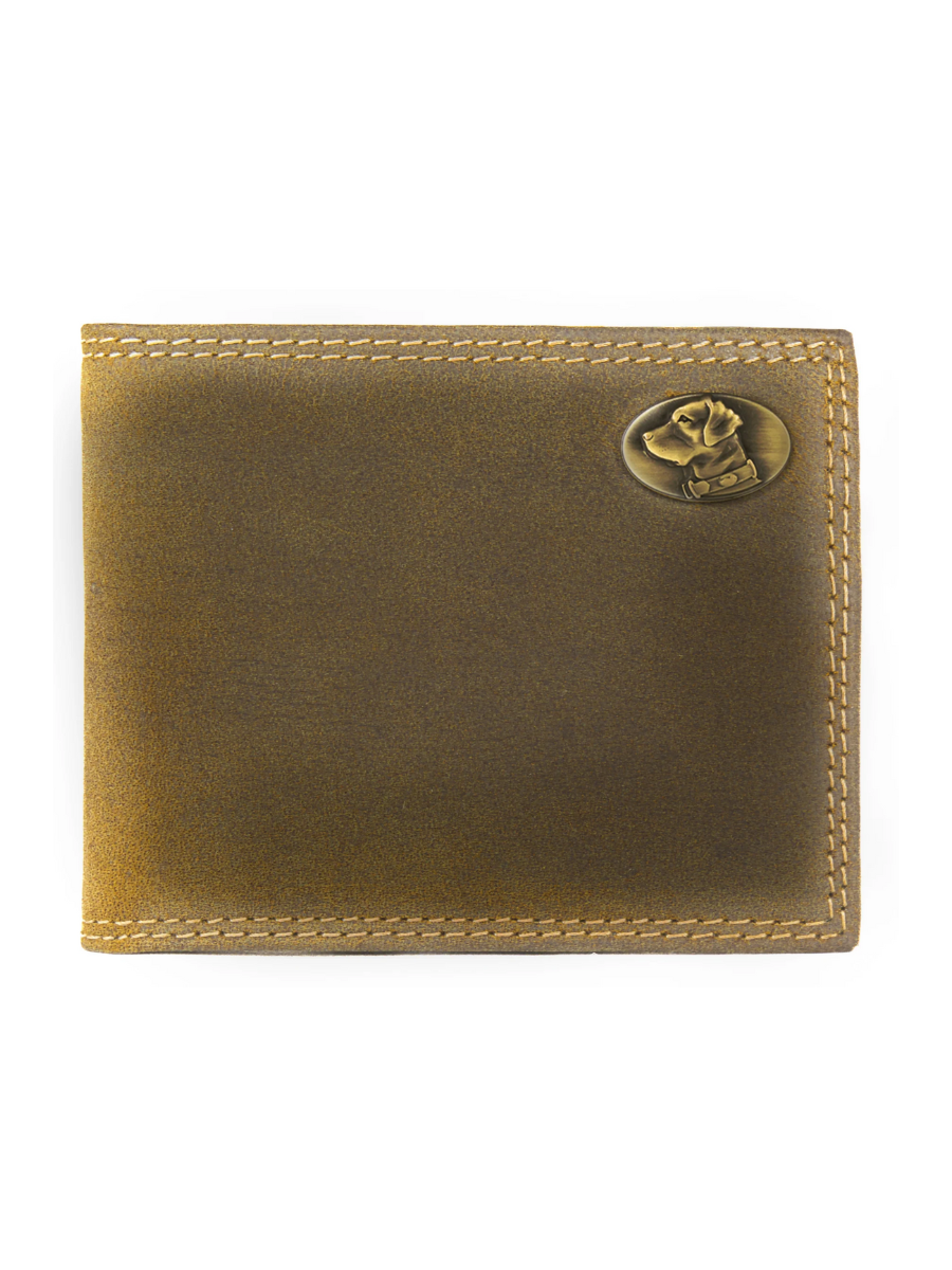 Zep-Pro | Vintage Tan Leather BiFold Wallet - 8 Styles