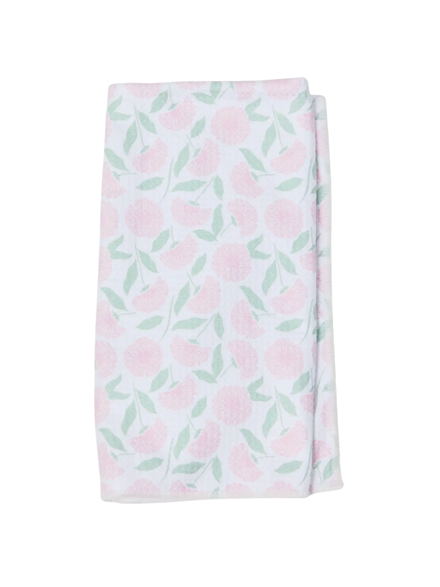Mary Square Quick Dry Kitchen Towel Dainty Floral home decor gift jincy's
