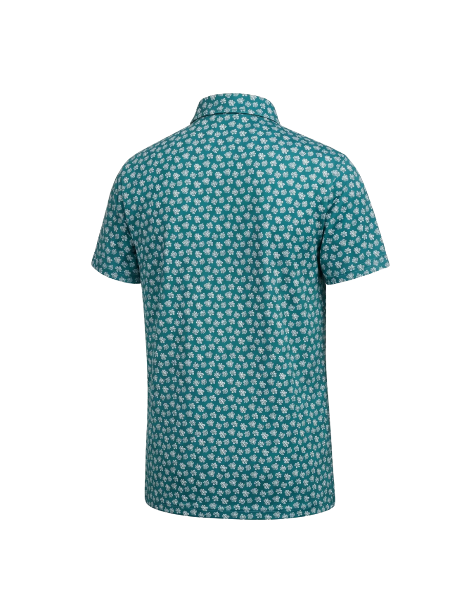 Southern Point Co | Magnolia Performance Polo - Blue Wing Teal