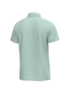 Southern Point Co | Charles 4 Button Polo - Spring Green Stripe