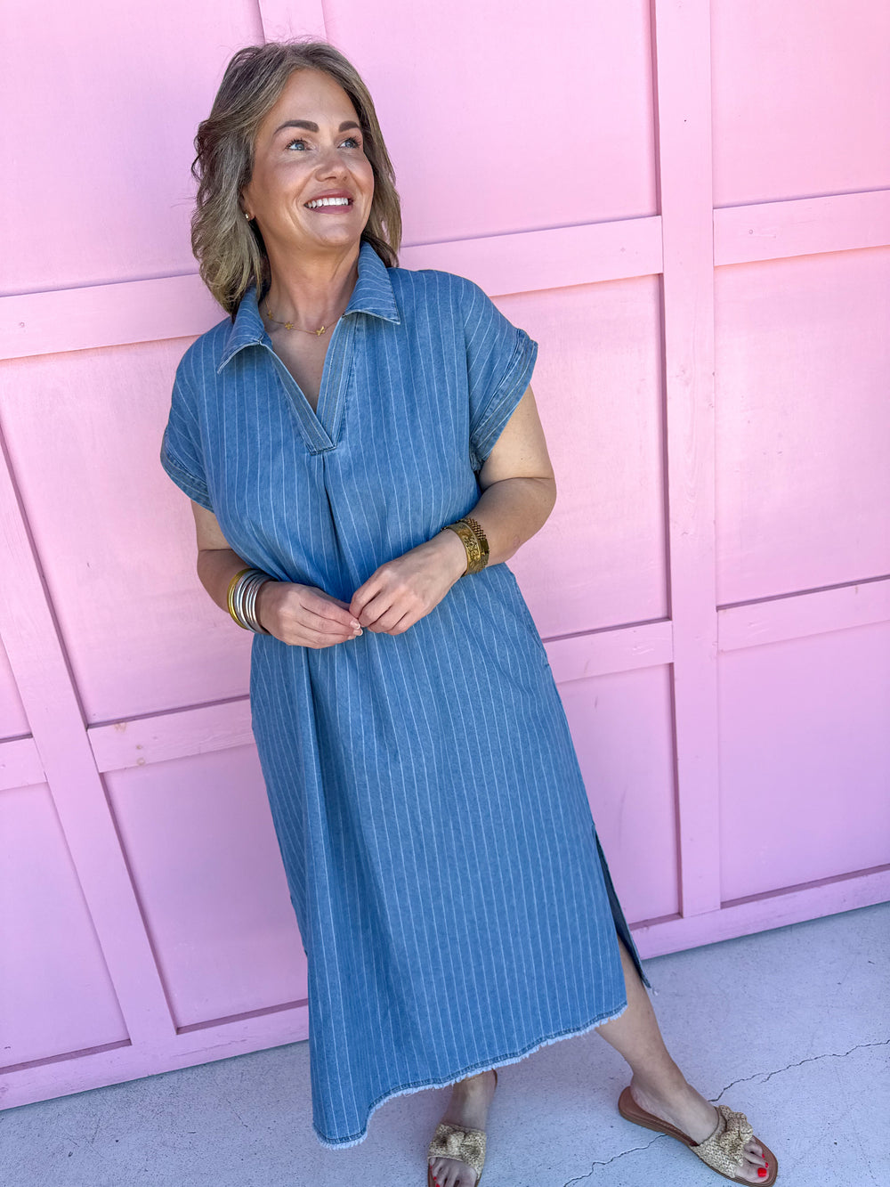Chambray Days Dress