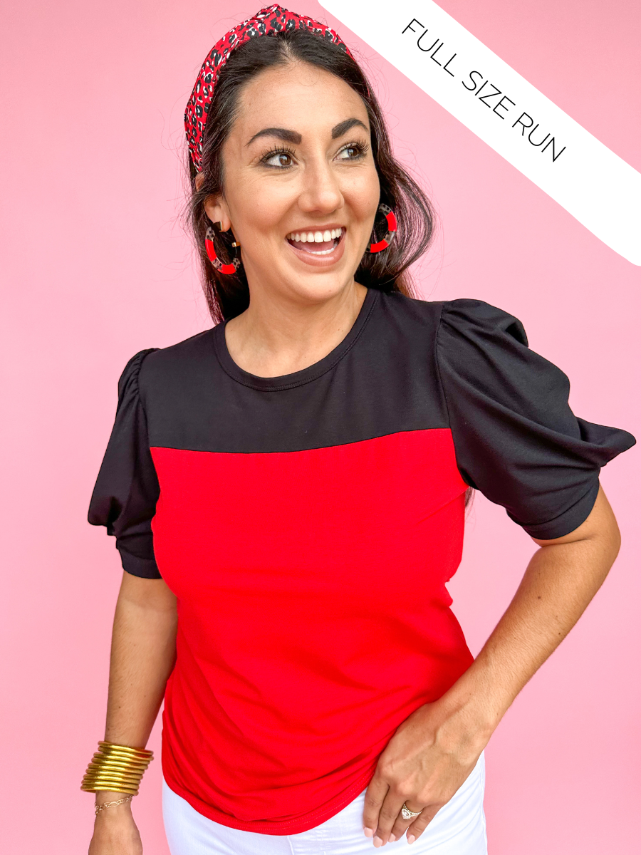 Michelle McDowell | Blakeley Top - Red