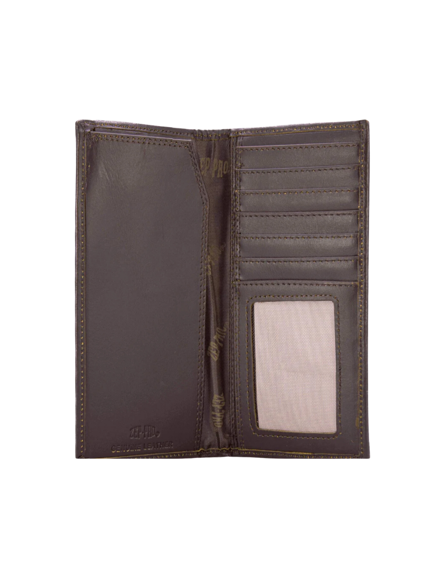 Zep-Pro | Men's Checkbook Wallet - Old School Camo