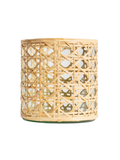 Mia Cane Candle Holder Large glass cane bamboo home decor gift jincy's