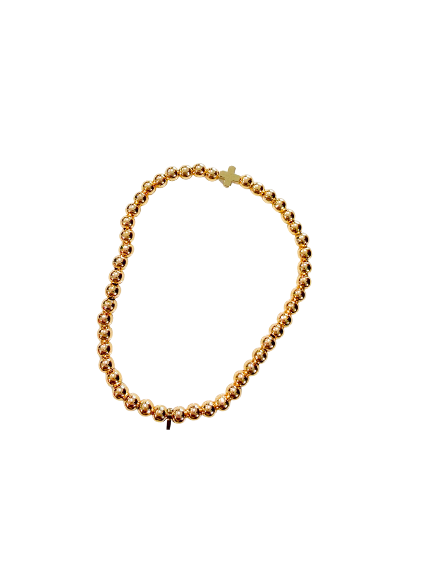 Jincy’s | Gloria - 4mm - 18K Gold Bead Bracelet
