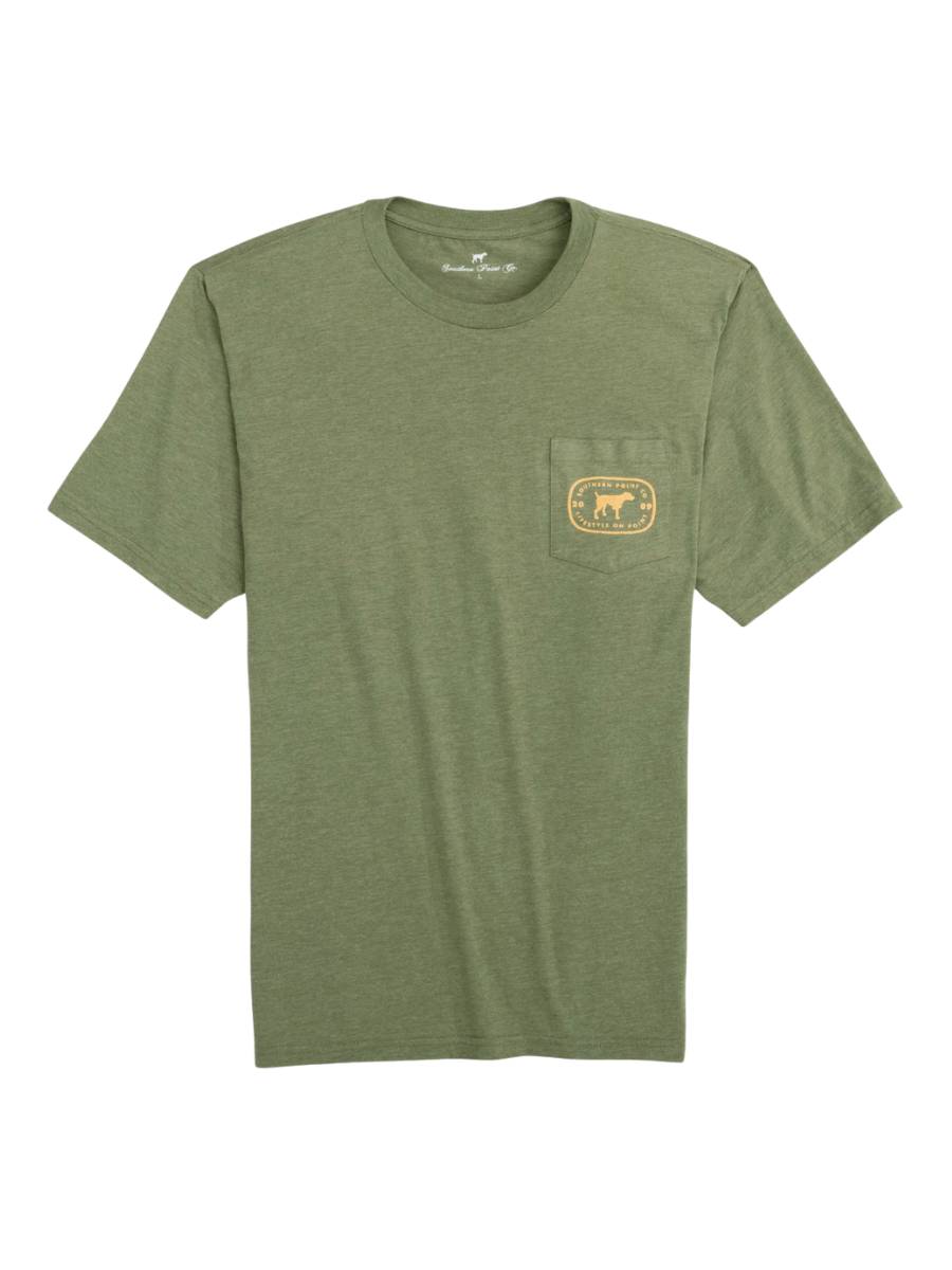 Southern Point Co. | Vintage Trademark Tee - Pine Needle