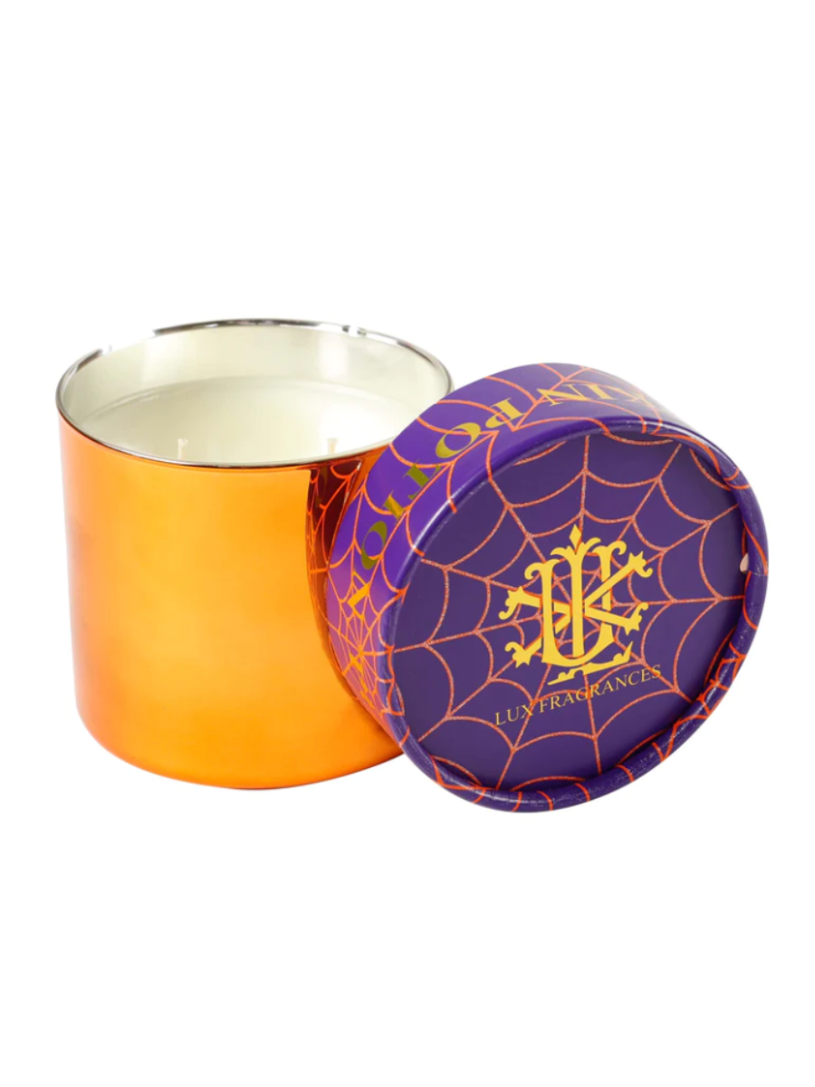 Lux Fragrances | 15oz 2 Wick Glass Candle - Pumpkin Potion