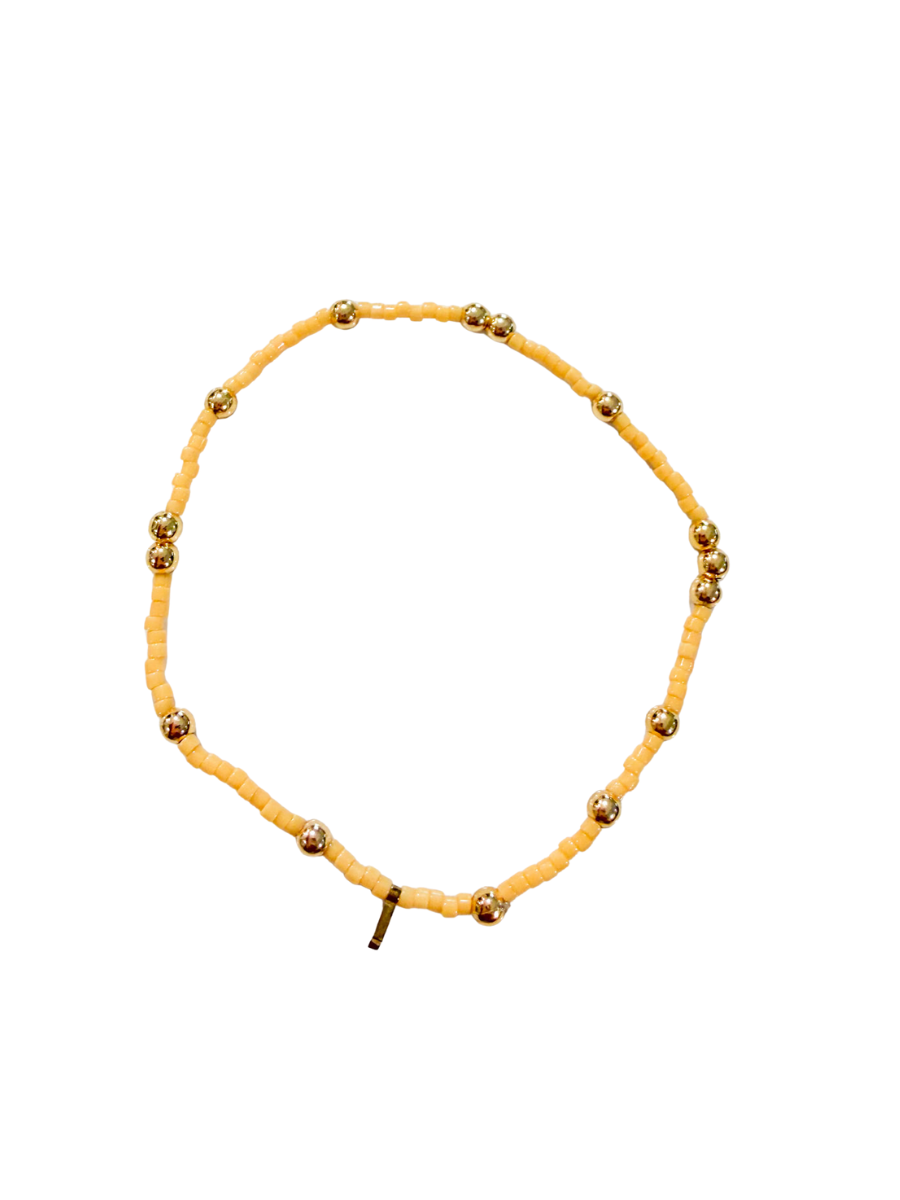 Jincy’s | Nina - 18k Gold Bead Bracelet