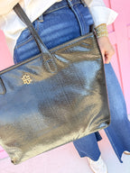 Caroline Hill | Daniela Large Tote - Black ES