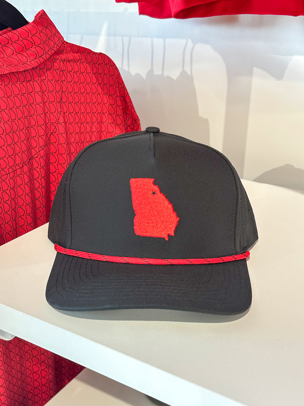 State Of Georgia Hat - Black