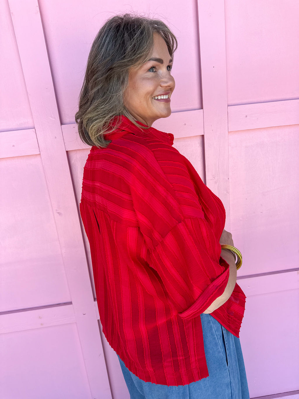 Southern Social Top - Red