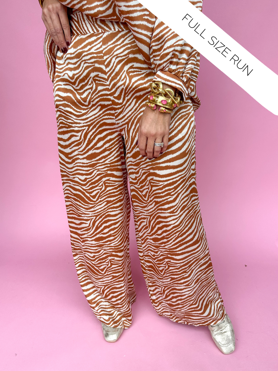ADRIENNE | Cora Pants - Naked Zebra