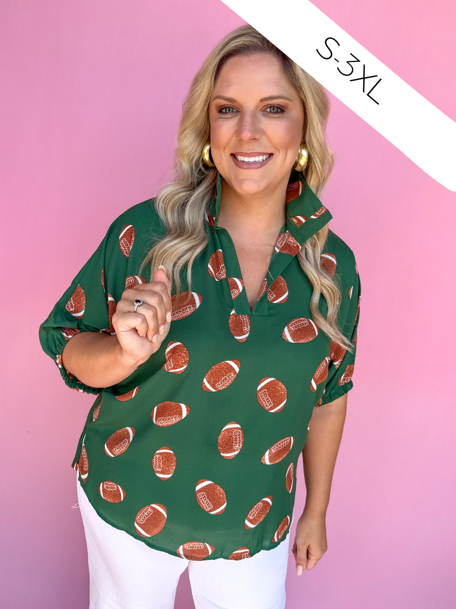 ADRIENNE | Sloan Top - Go Green