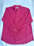 Wrangler | Cotton Button Down - Red/Black