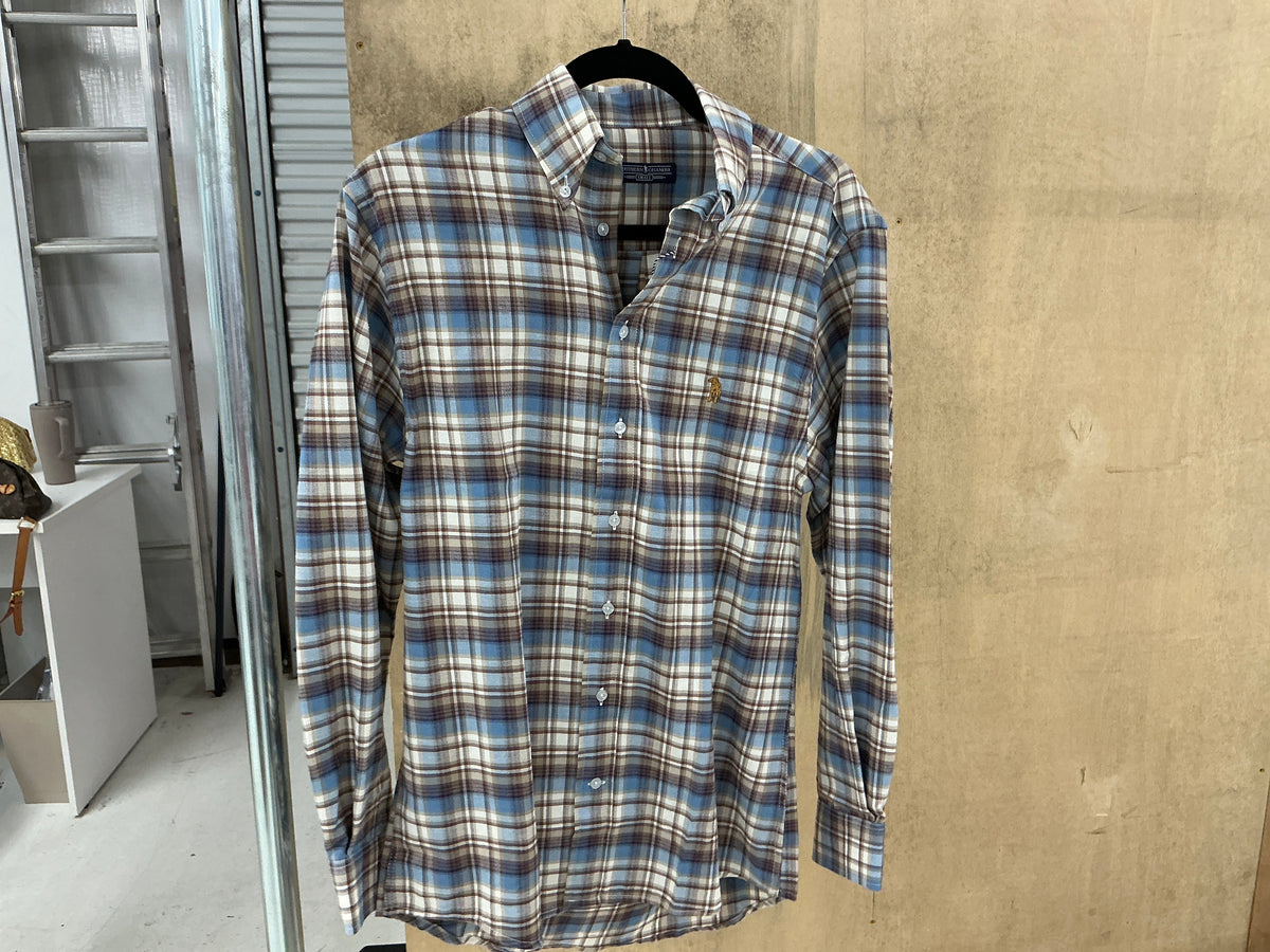 Southern Casanova | Button Down - High Noon Plaid