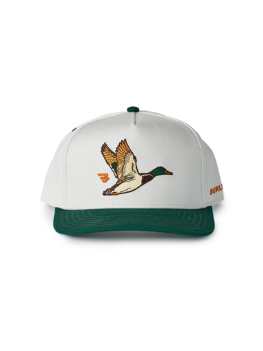 BURLEBO Flying Duck Cap cream hunter green mens boys jincy's tripp